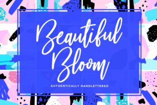 Beautiful Bloom: Where Authentic Script Meets Modern Design