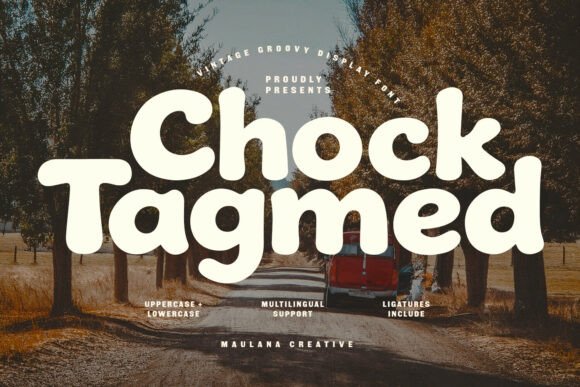 Chock Tagmed: A Fresh Take on 70s Display Typography