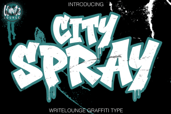 City Spray: Authentic Street Style Typography