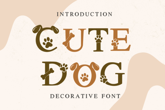 Cute Dog: The Playful Font for Pet & Kid Brands