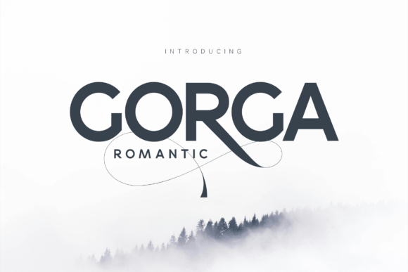 Gorga Romantic: A Typeface That Balances Strength and Elegance