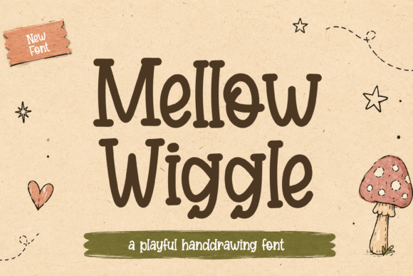 Mellow Wiggle: A Handwritten Font Full of Charm