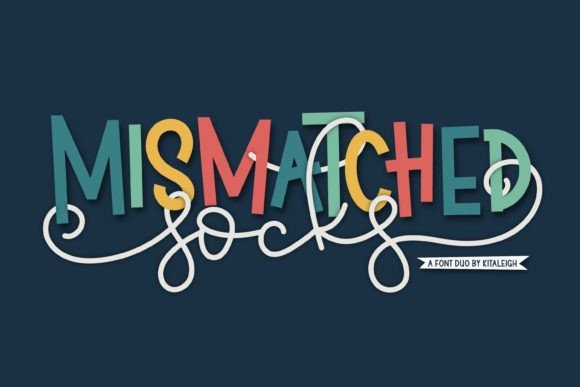 Mismatched Socks: The Font Duo That Embraces Creative Whimsy