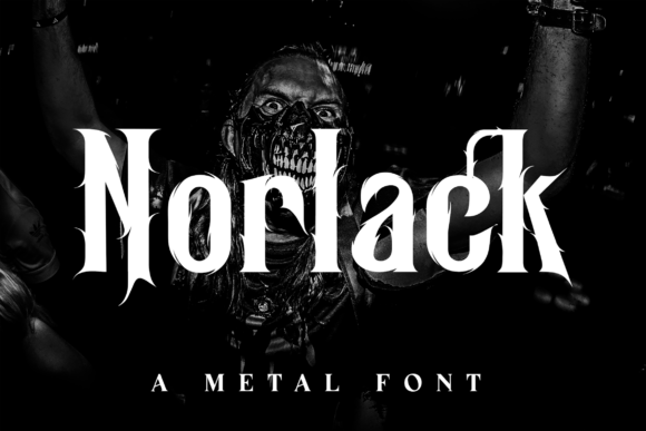 Norlack: A Bold Metal Blackletter Font for Fearless Design