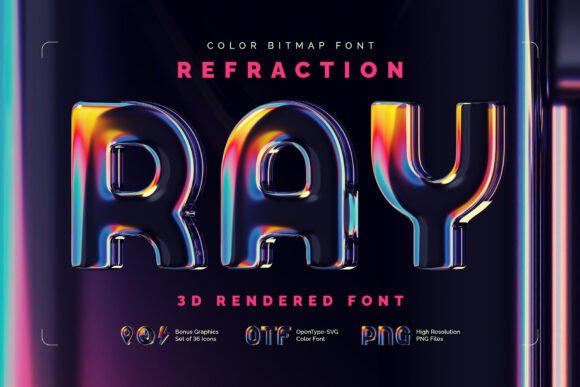 Refraction Ray: Capturing Light and Color in Your Design