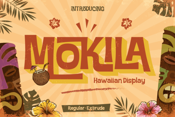 Say Aloha to Mokila: Your New Favorite Tropical Typeface