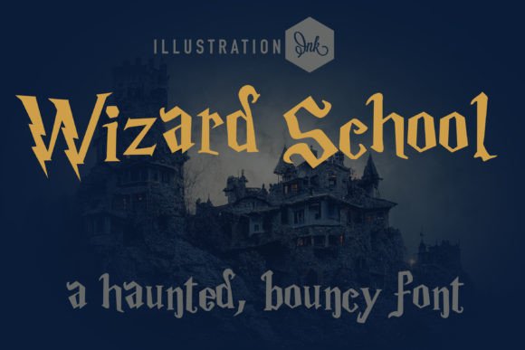 Wizard School: The Bouncy, Lightning-Infused Serif